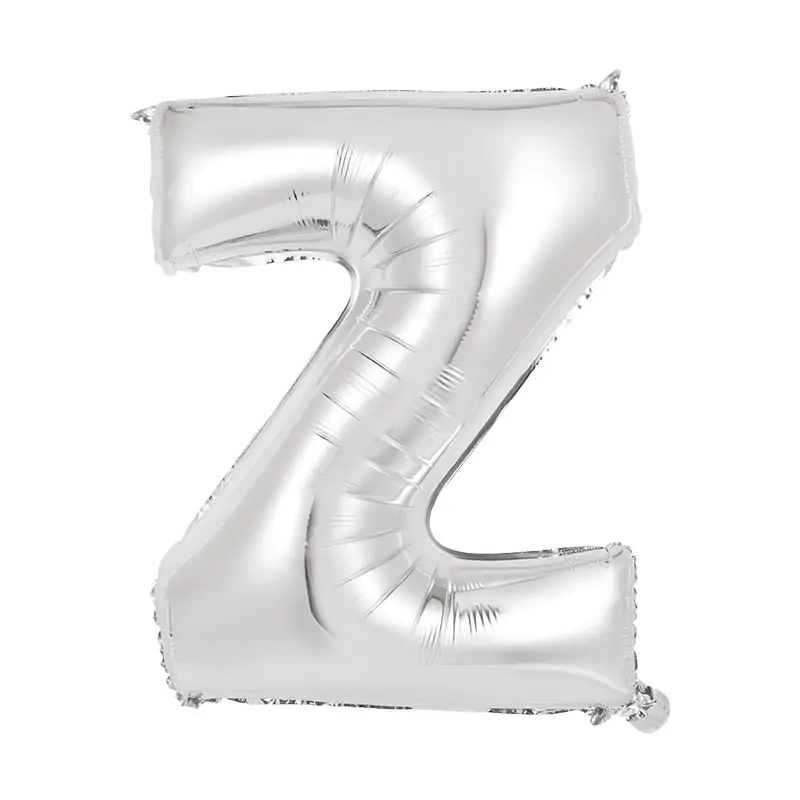 Harf Z Silver